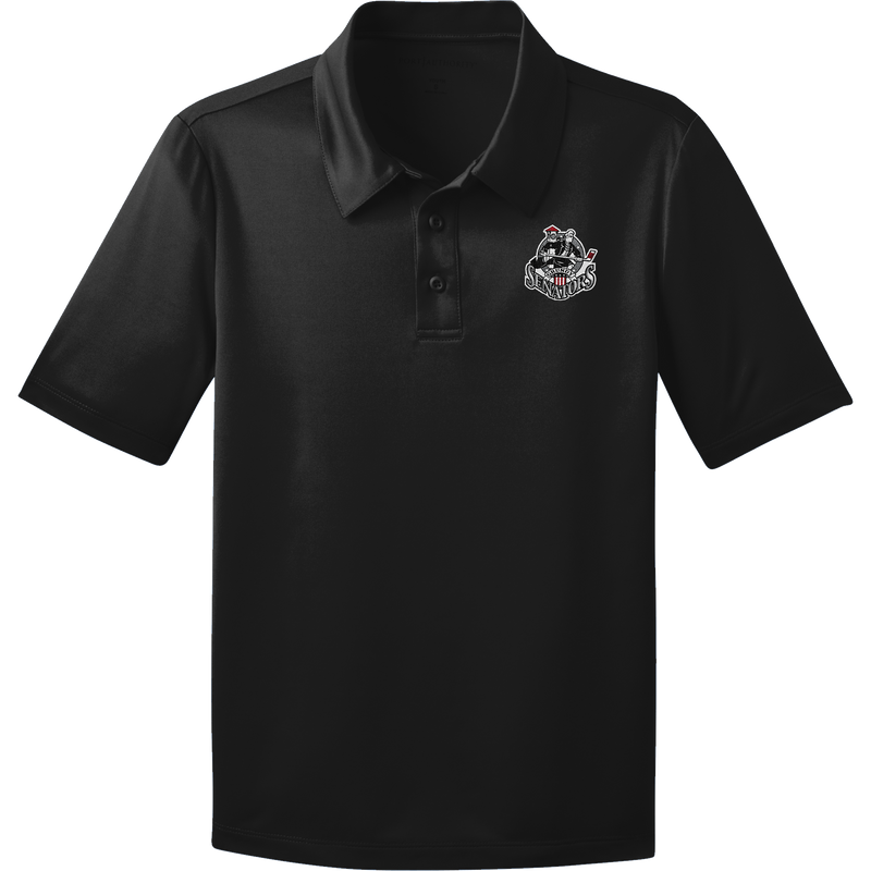 Grundy Senators Youth Silk Touch Performance Polo