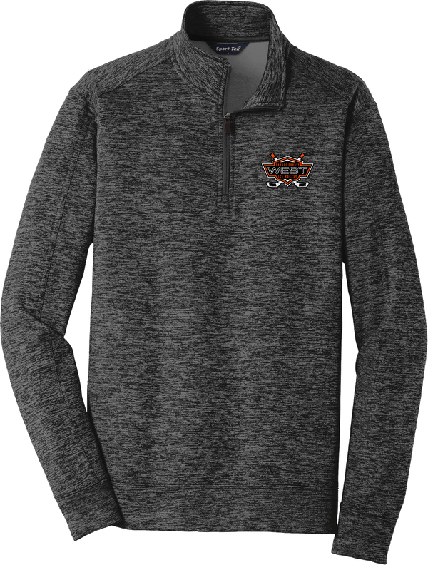 Orange County West PosiCharge Electric Heather Fleece 1/4-Zip Pullover