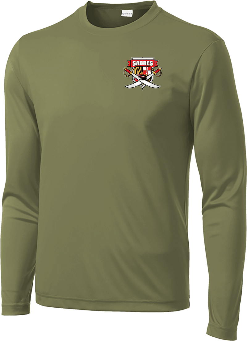 SOMD Sabres Long Sleeve PosiCharge Competitor Tee