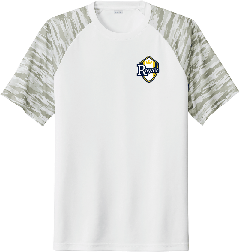 Royals Hockey Club Drift Camo Colorblock Tee