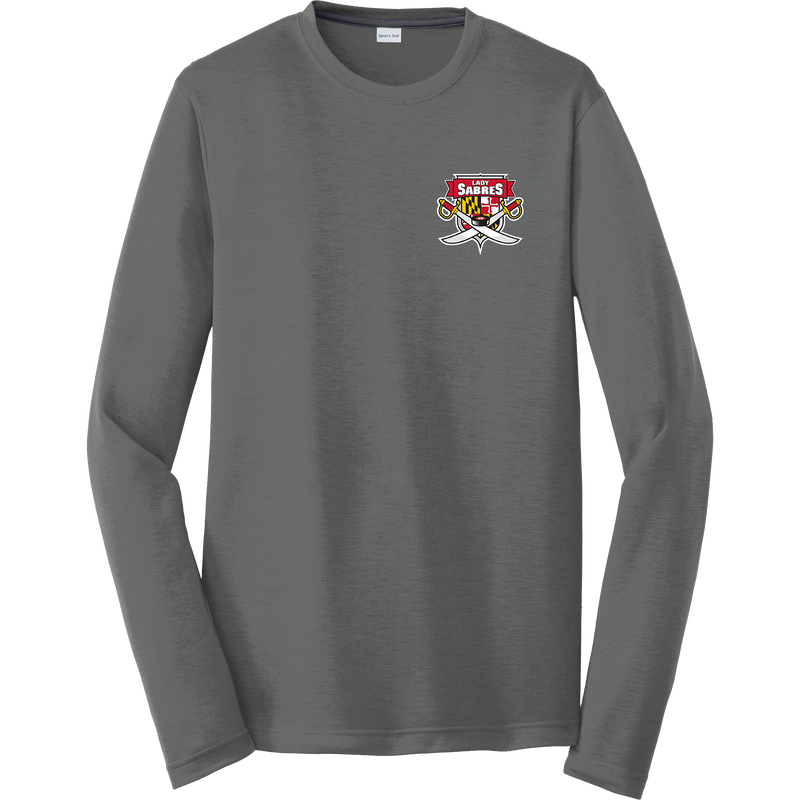 SOMD Lady Sabres Long Sleeve PosiCharge Competitor Cotton Touch Tee