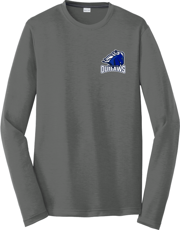 Brandywine Outlaws Long Sleeve PosiCharge Competitor Cotton Touch Tee