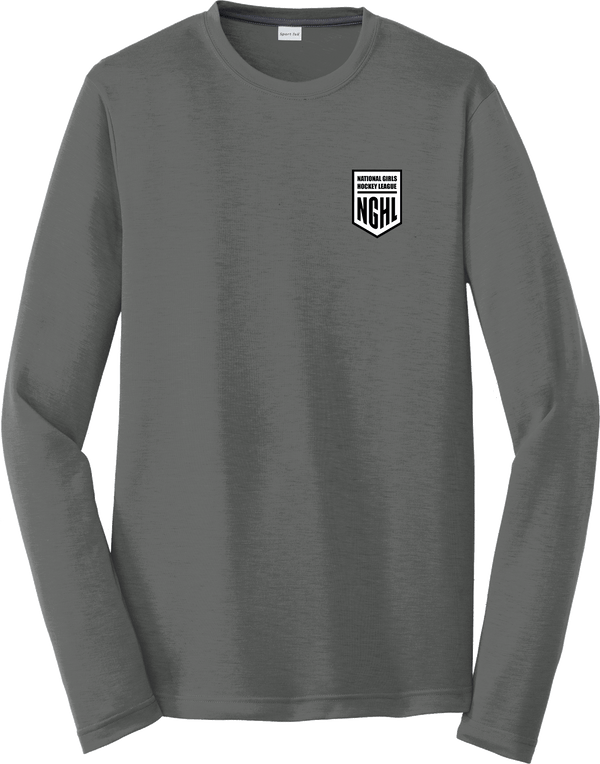 NGHL Long Sleeve PosiCharge Competitor Cotton Touch Tee