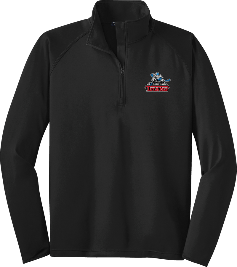 NJ Titans Adult Sport-Wick Stretch 1/4-Zip Pullover