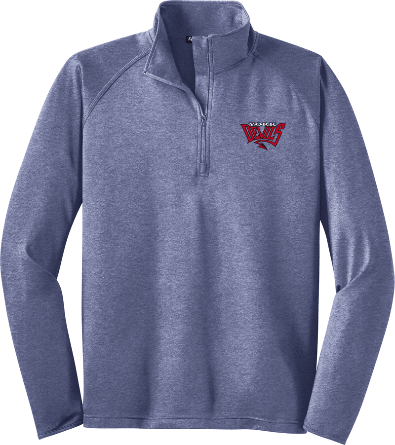 York Devils Sport-Wick Stretch 1/4-Zip Pullover