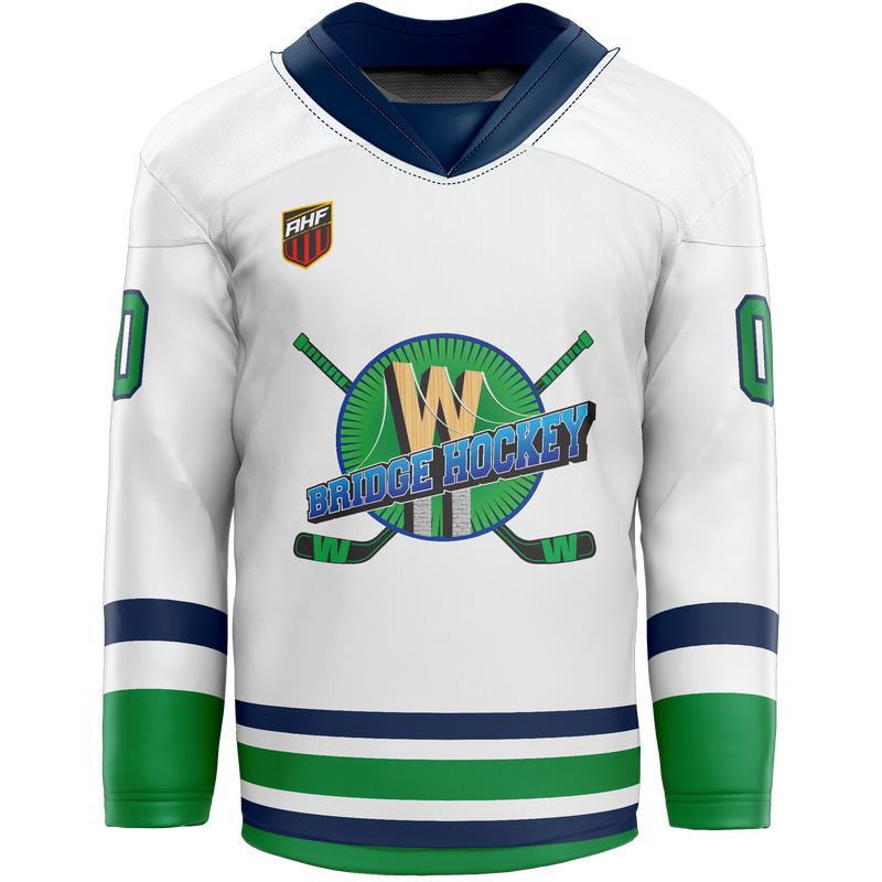 Woodbridge Wolfpack Bridge Adult Goalie Sublimated Jersey