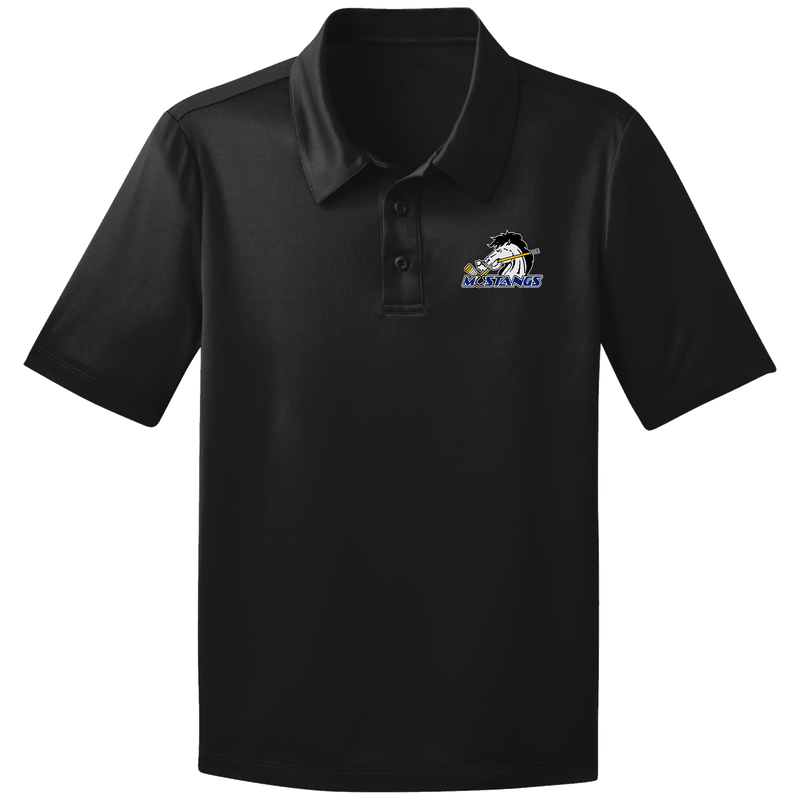 Mid-State Mustangs Youth Silk Touch Performance Polo