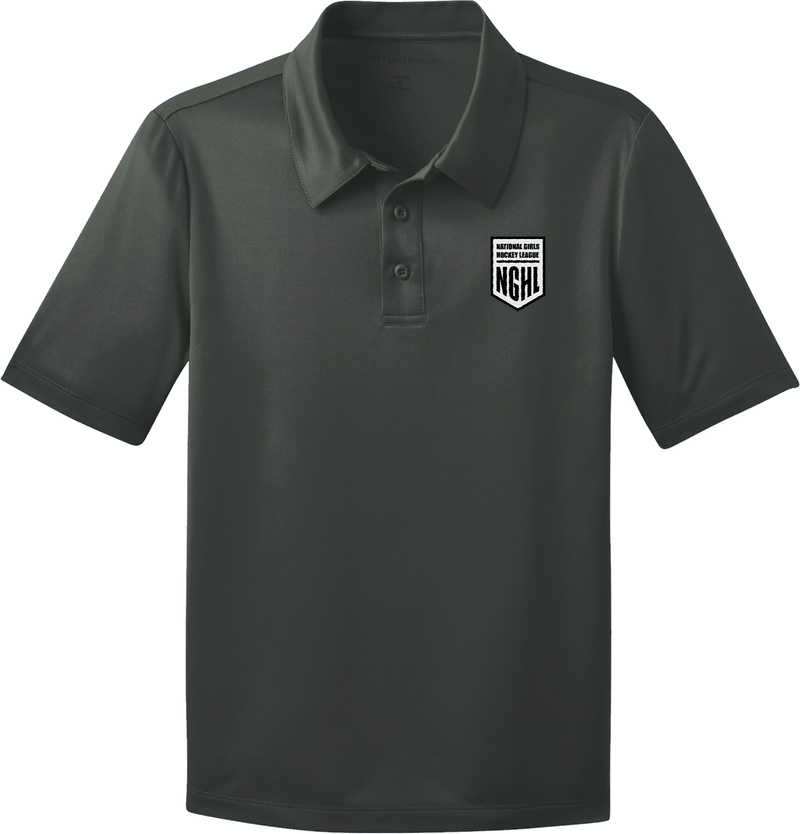 NGHL Youth Silk Touch Performance Polo