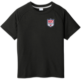 Knights Youth Football Youth PosiCharge Tri-Blend Wicking Raglan Tee