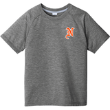 Midd North Hockey Youth PosiCharge Tri-Blend Wicking Raglan Tee