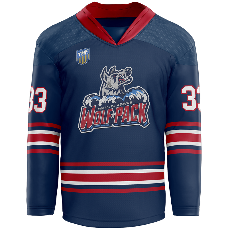 THF Hartford Jr. Wolfpack Adult Player Hybrid Jersey