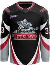 NJ Titans Tier 2 Youth Goalie Sublimated Jersey